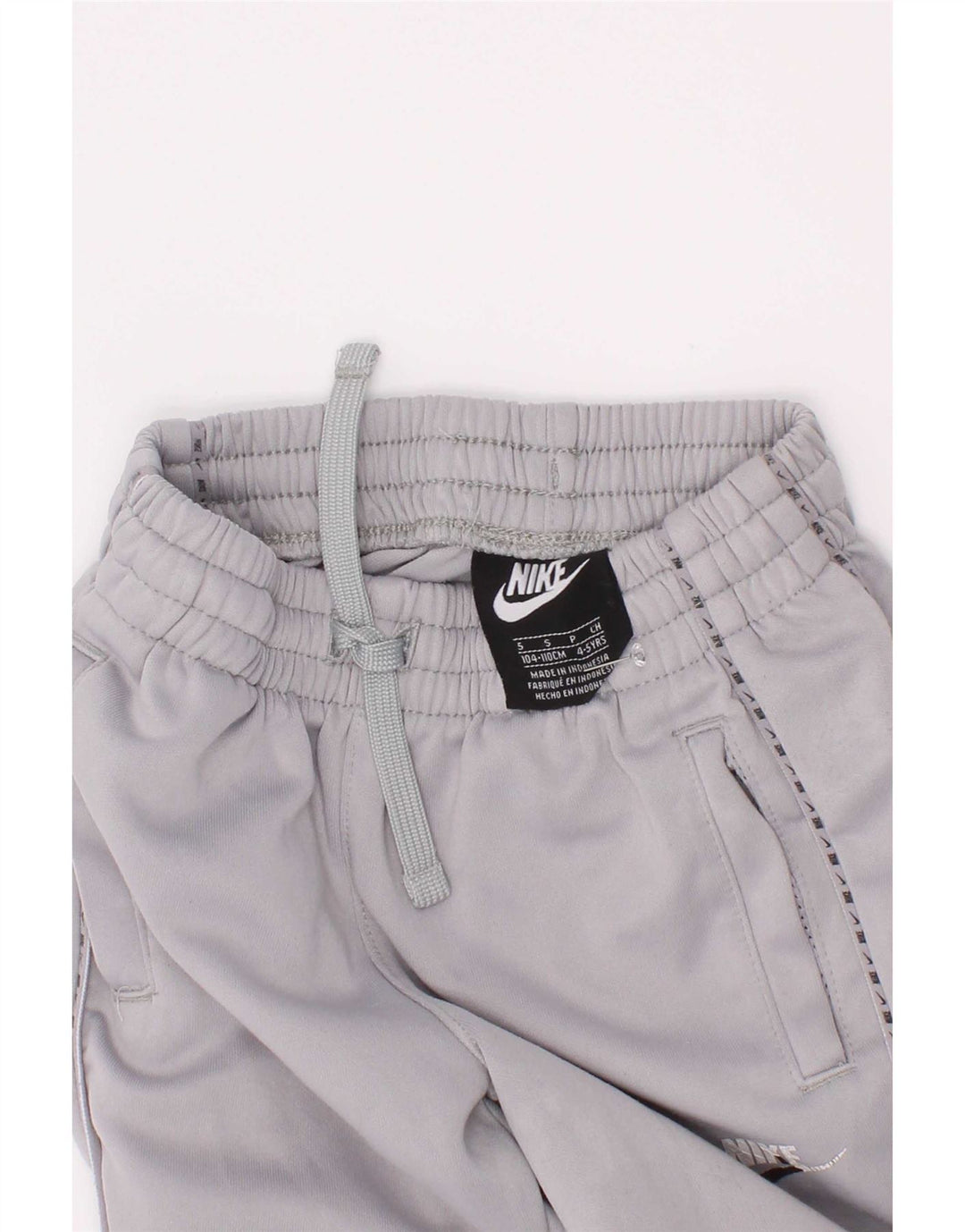 Nike Pantalon de survêtement graphique pour garçon 4-5 ans Petit Gris Polyester
