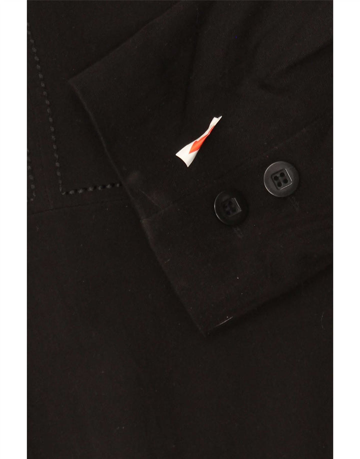 Marks & Spencer Veste blazer à 2 boutons pour femme UK 20 2XL Noir Polyester