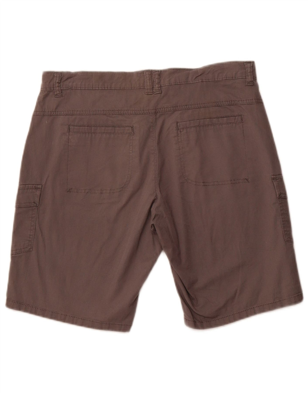 LEE Short cargo taille moyenne pour femme US 8 Medium W32 Gris Coton