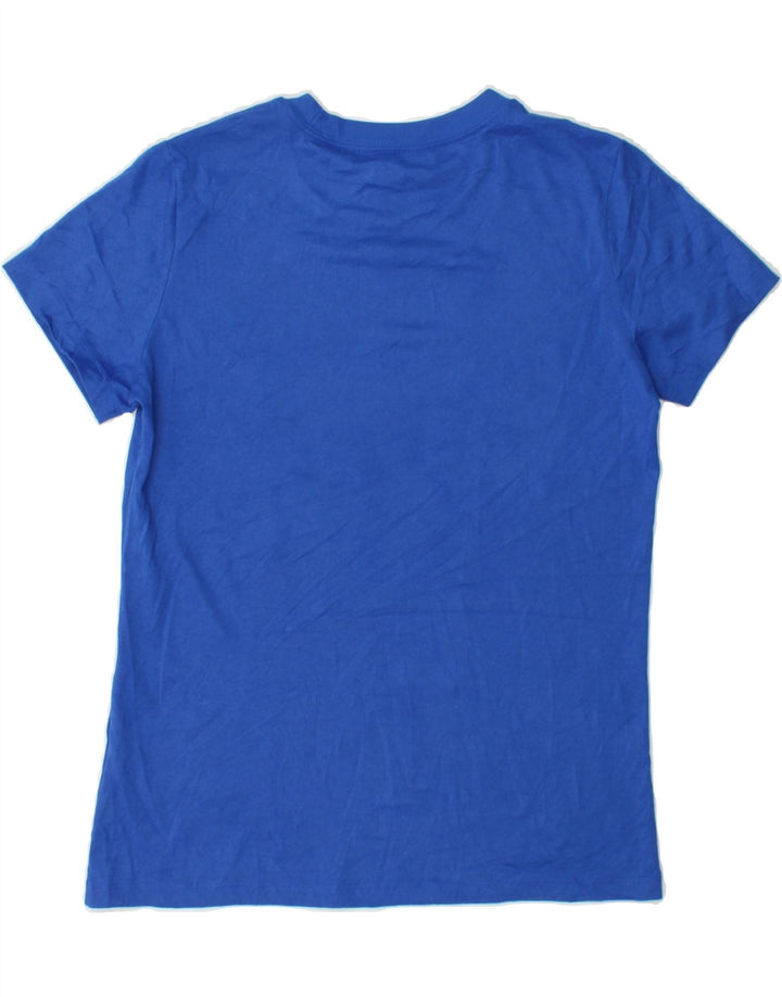NIKE Womens Dri Fit T-Shirt Top UK 10 Small Blue Polyester Vintage Nike and Second-Hand Nike from Messina Hembry 