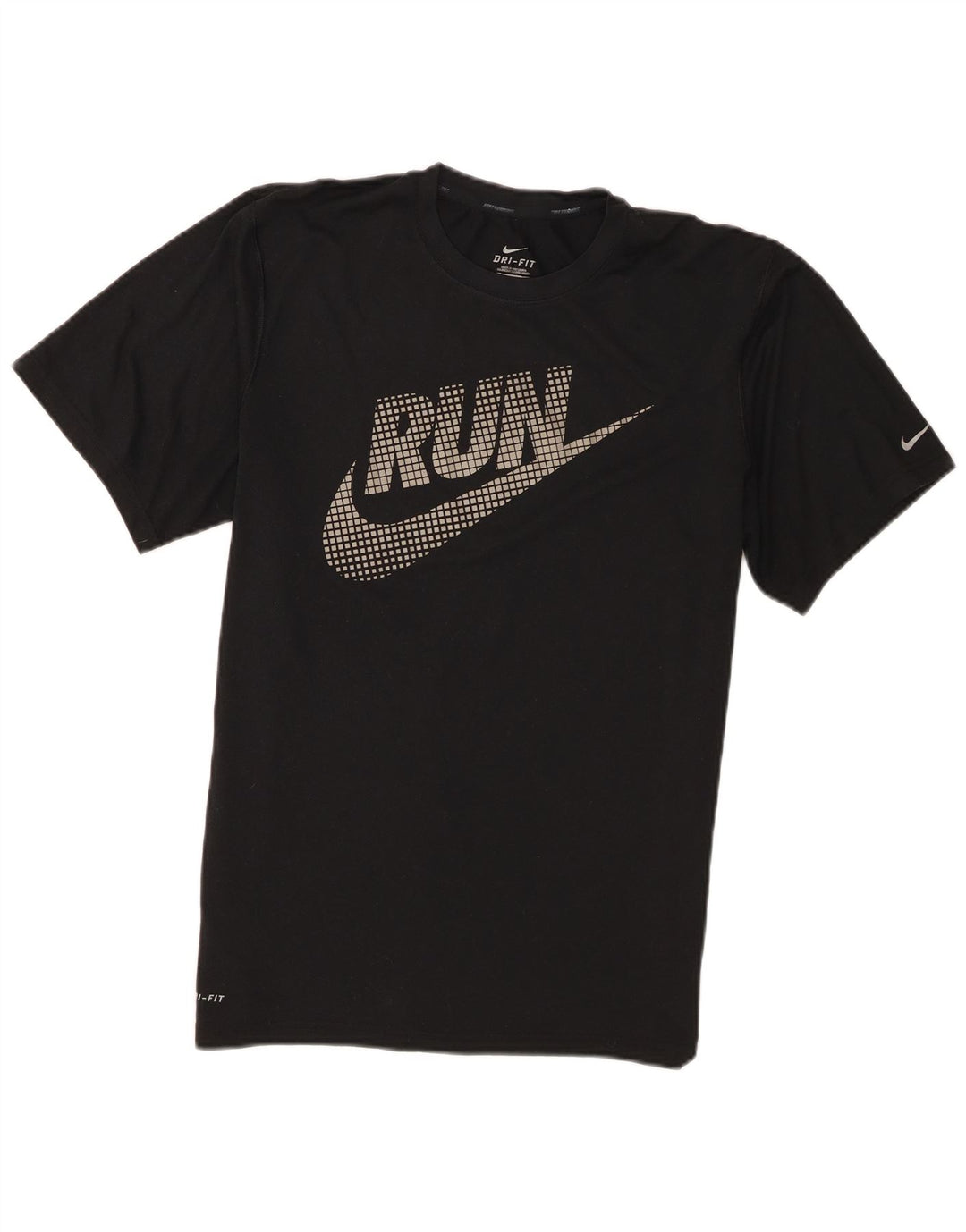 Nike Hommes Dri Fit Graphic T-Shirt Haut Noir Moyen Polyester