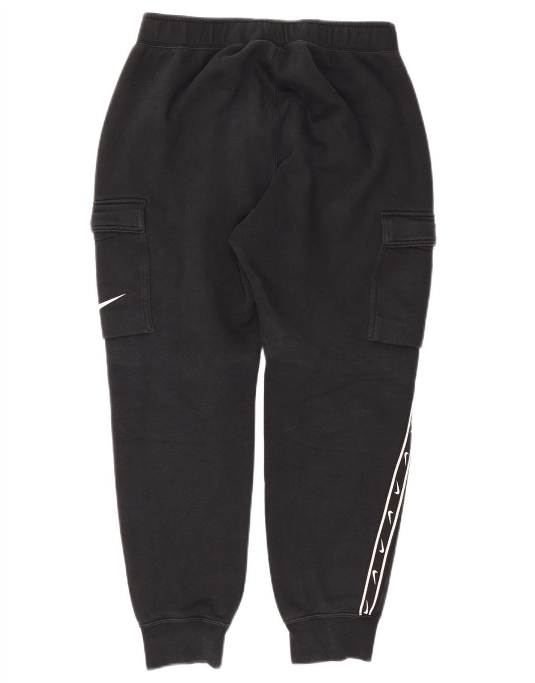 NIKE Pantalon de survêtement cargo graphique pour homme en coton noir moyen