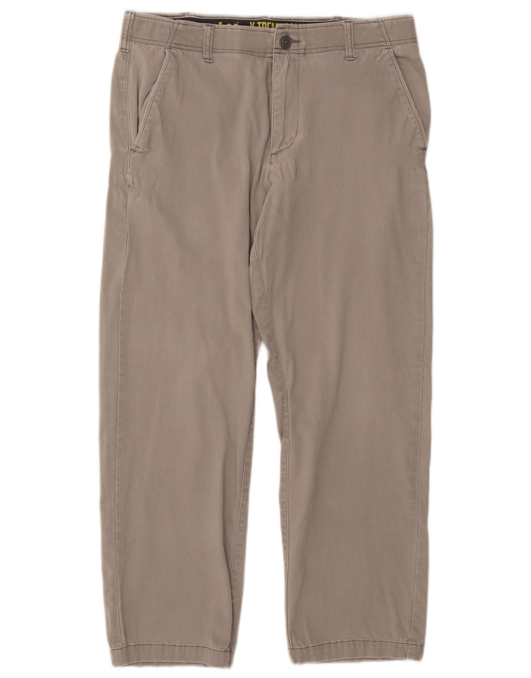 LEE Pantalon Chino Droit X-treme Comfort Homme W34 L30 Gris Coton