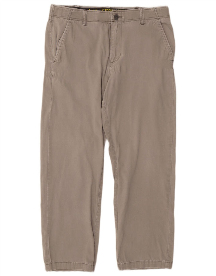 LEE Pantalon Chino Droit X-treme Comfort Homme W34 L30 Gris Coton