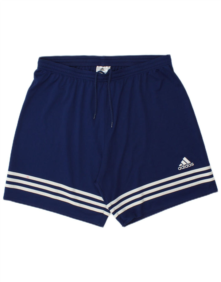 Adidas Hommes Climalite Sport Shorts Grand Bleu Marine Polyester
