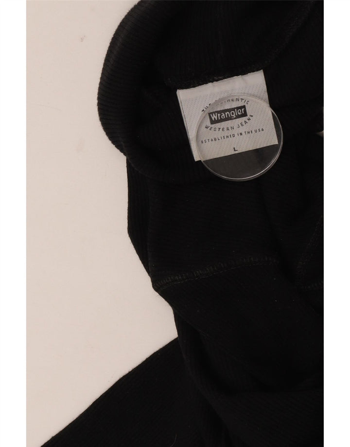 WRANGLER Haut Homme Manches Longues Grand Noir
