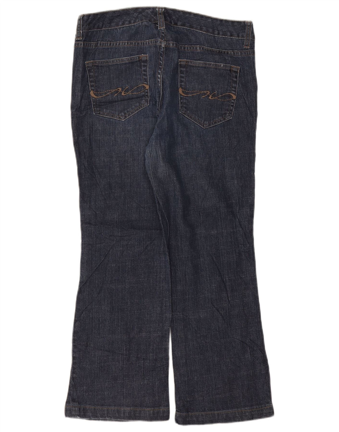 TOMMY HILFIGER Jean Bootcut Femme US 6 Moyen W30 L26 Bleu Marine Coton