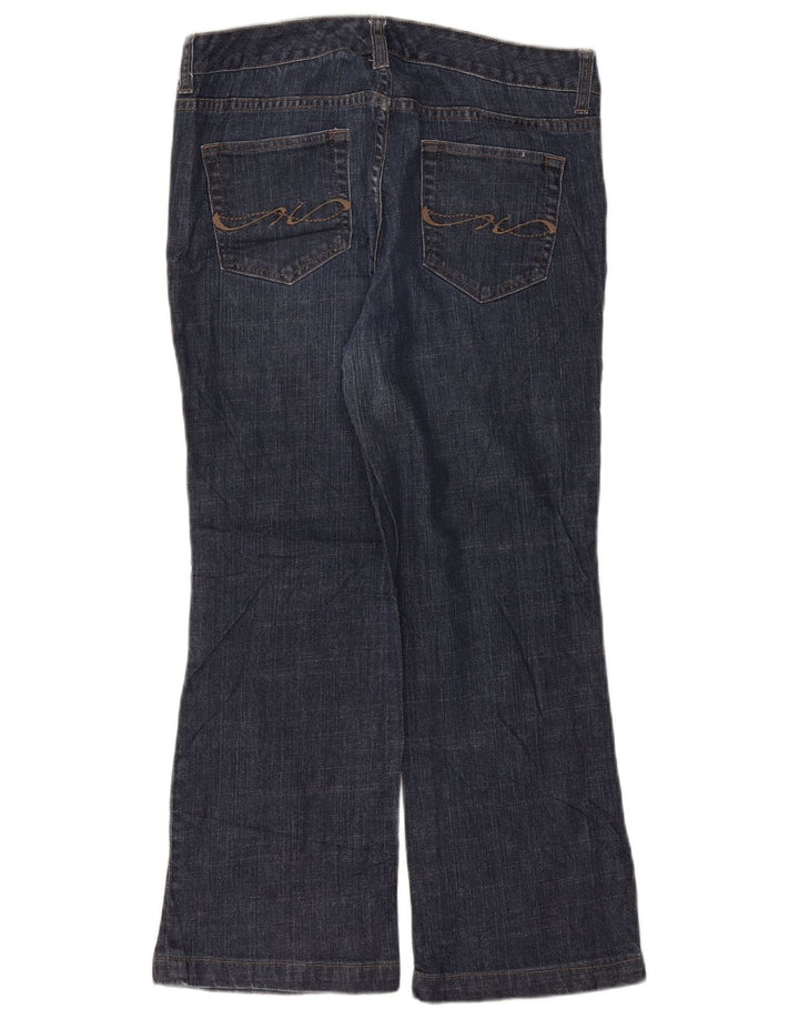 TOMMY HILFIGER Jean Bootcut Femme US 6 Moyen W30 L26 Bleu Marine Coton