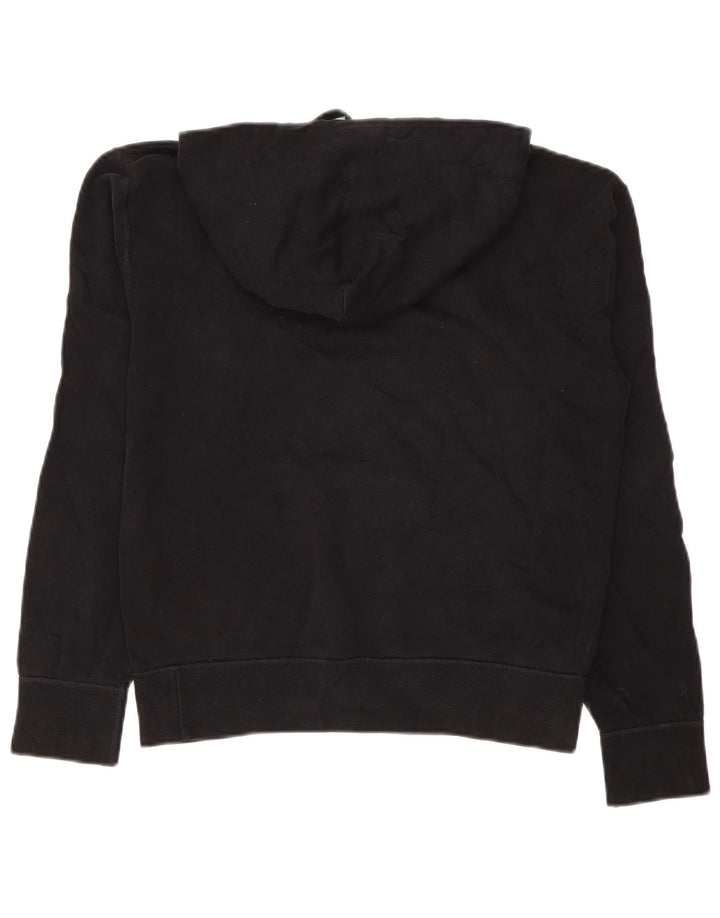 POLO RALPH LAUREN Pull à capuche surdimensionné pour femme UK 10 Petit Noir