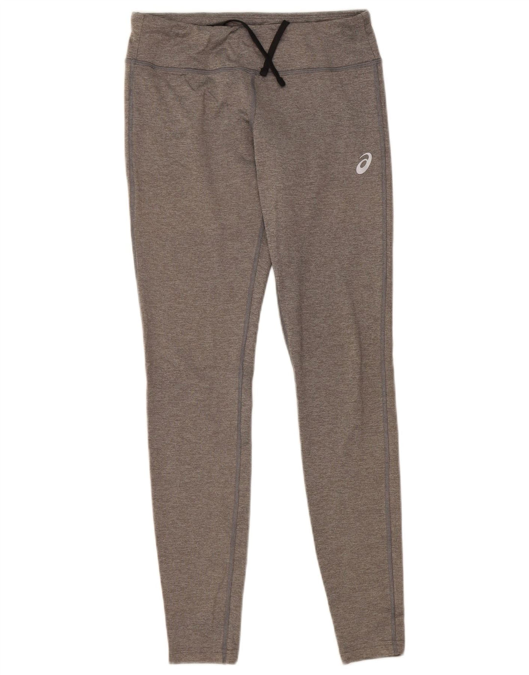 ASICS Womens Leggings UK 4 XS  Grey Polyester