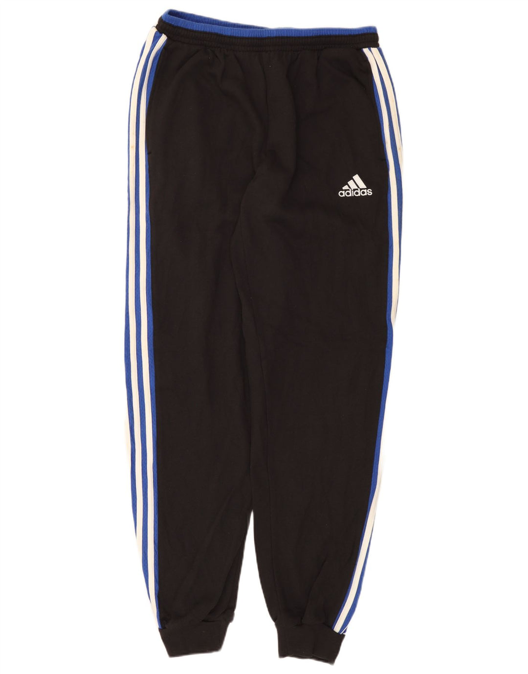 Adidas Pantalon de survêtement pour homme en coton noir Taille L