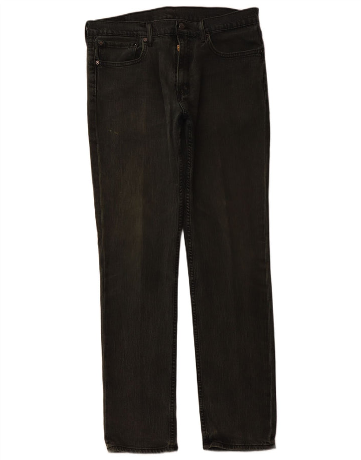 LEVI'S Jean Droit Homme W36 L34 Vert Coton