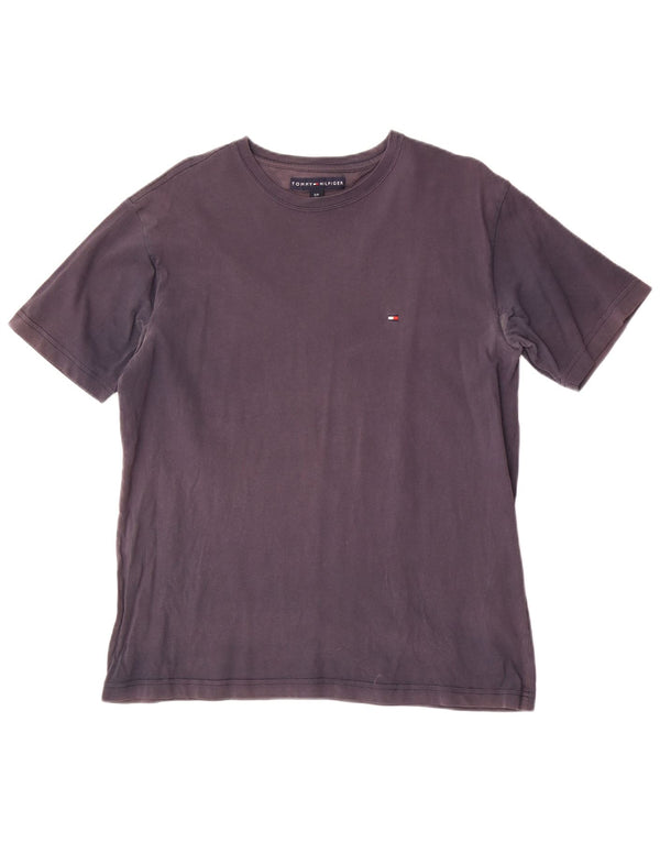 Tommy Hilfiger T-Shirt Homme Haut Petit Bleu Marine Coton