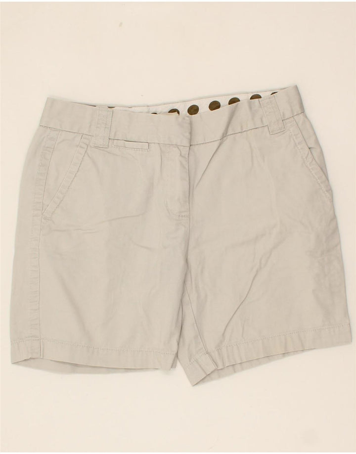 J. CREW Womens Chino Shorts US 4 Small W32  White Cotton Vintage J. Crew and Second-Hand J. Crew from Messina Hembry 