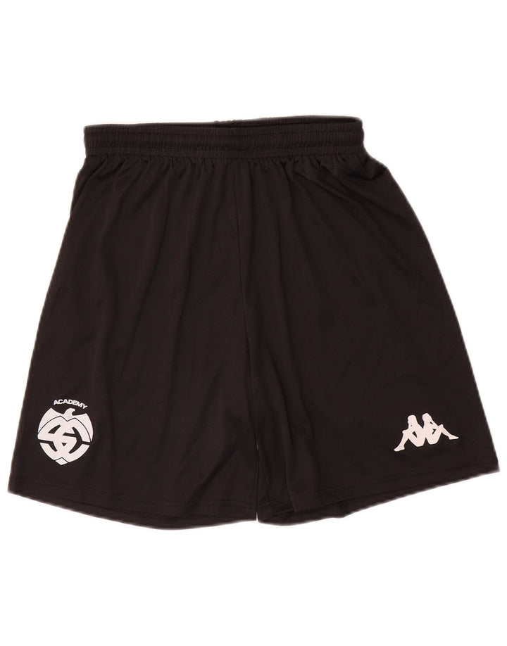 Kappa Short de Sport Graphique Homme Petit Noir