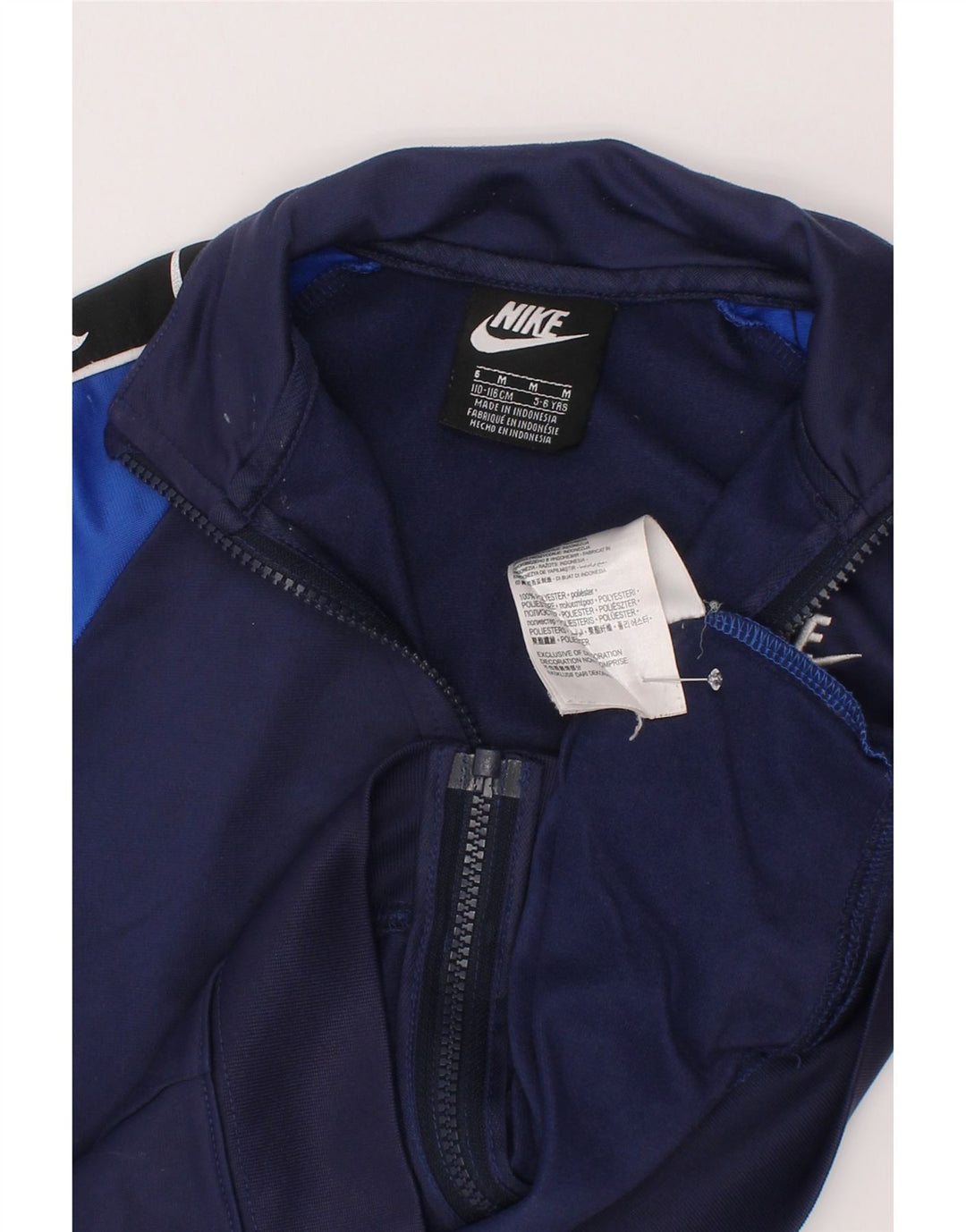 Nike Veste de survêtement pour garçon 5-6 ans Bleu marine moyen Sports