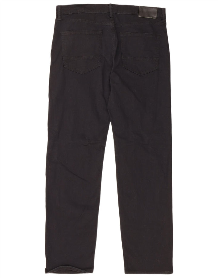 MARKS & SPENCER Jean droit homme W34 L31 coton noir