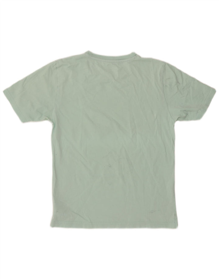 NEW BALANCE T-shirt graphique pour femme UK 14 Coton vert moyen