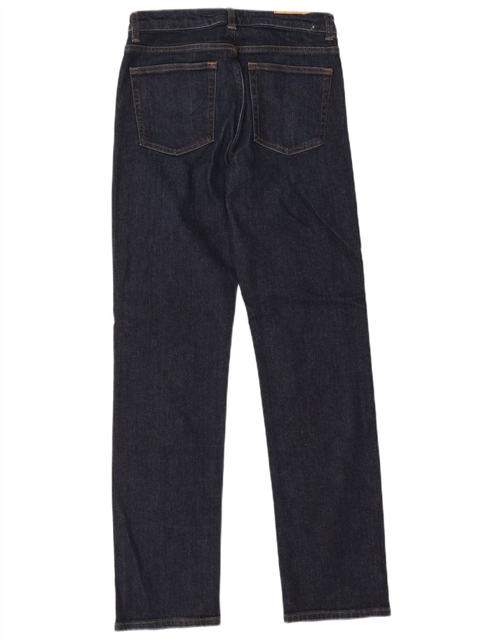 Gant Jean Slim Droit W30 L32 Homme Bleu Marine