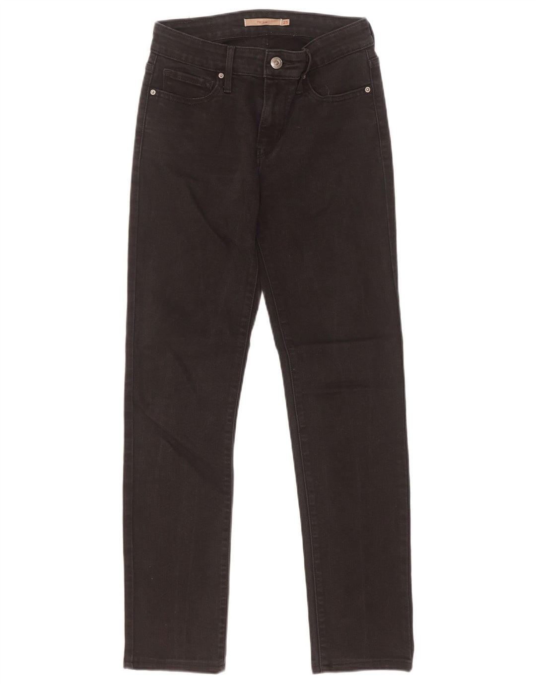 Levi's Jean Slim 712 Femme W25 L29 Noir
