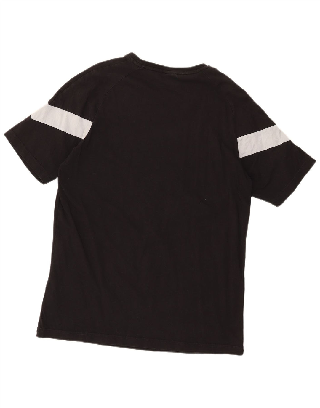 Puma T-Shirt Homme Haut Large Noir Colourblock Coton