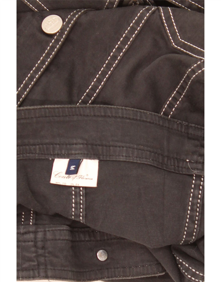 Conte of Florence Veste utilitaire pour femme UK 12 Coton noir moyen