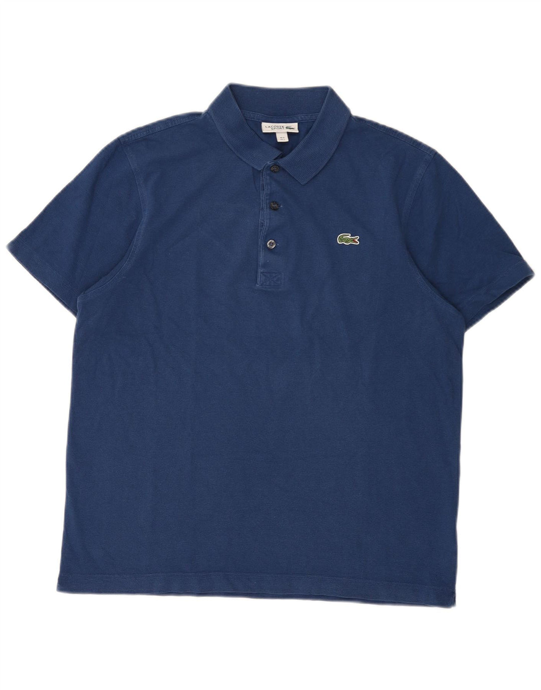 Lacoste Polo Homme Taille 5 Grand Coton Bleu Marine