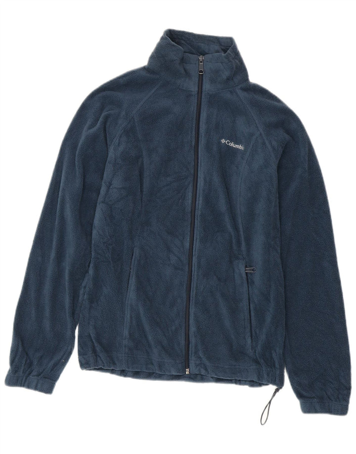 Columbia Veste Polaire Femme UK 10 Small Bleu Marine Polyester