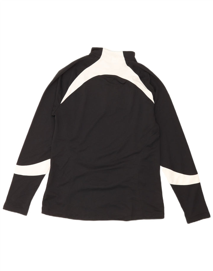 Under Armour Haut de Survêtement Zip Neck Pullover Homme Noir Colorblock