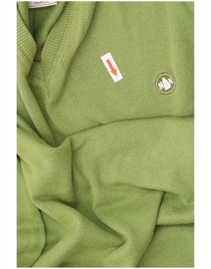 Murphy & Nye Pull à col en V pour homme Coupe régulière Sailmakers XL Vert