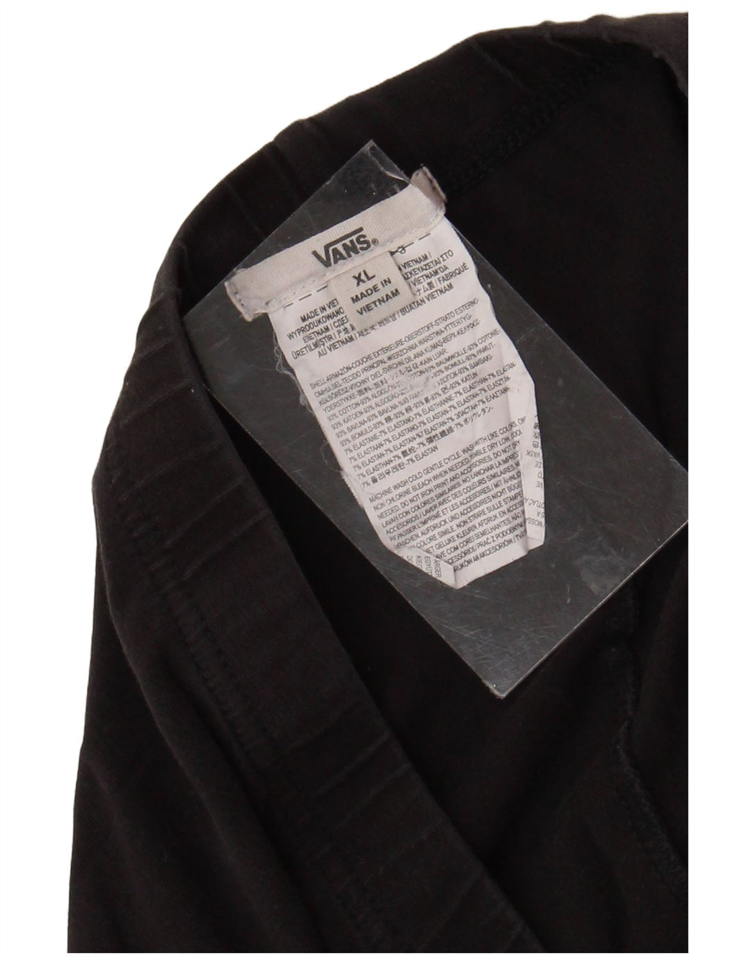 VANS Leggings graphiques pour femmes UK 18 XL Coton noir