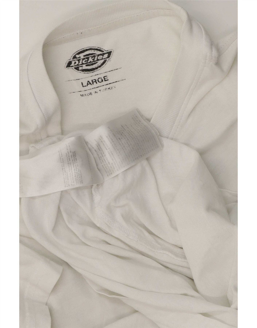 Dickies T-Shirt Graphique Homme Grand Blanc Coton