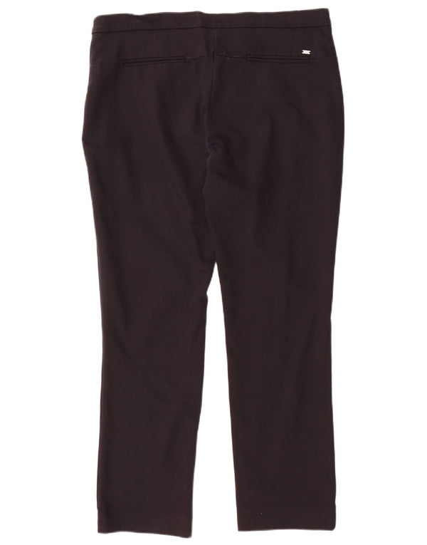Tommy Hilfiger Pantalon chino slim pour femme US 10 Large W34 L28 Nylon noir