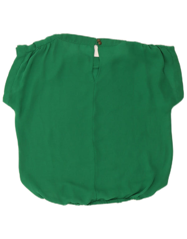 Zara Chemisier surdimensionné pour femme UK 10 Petit Vert