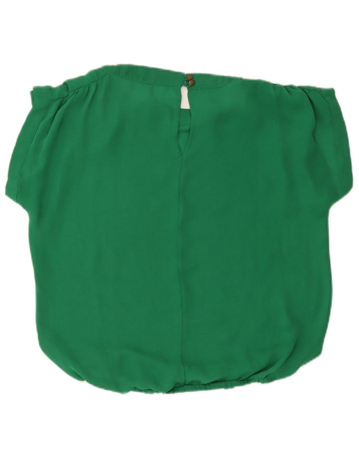 Zara Chemisier surdimensionné pour femme UK 10 Petit Vert