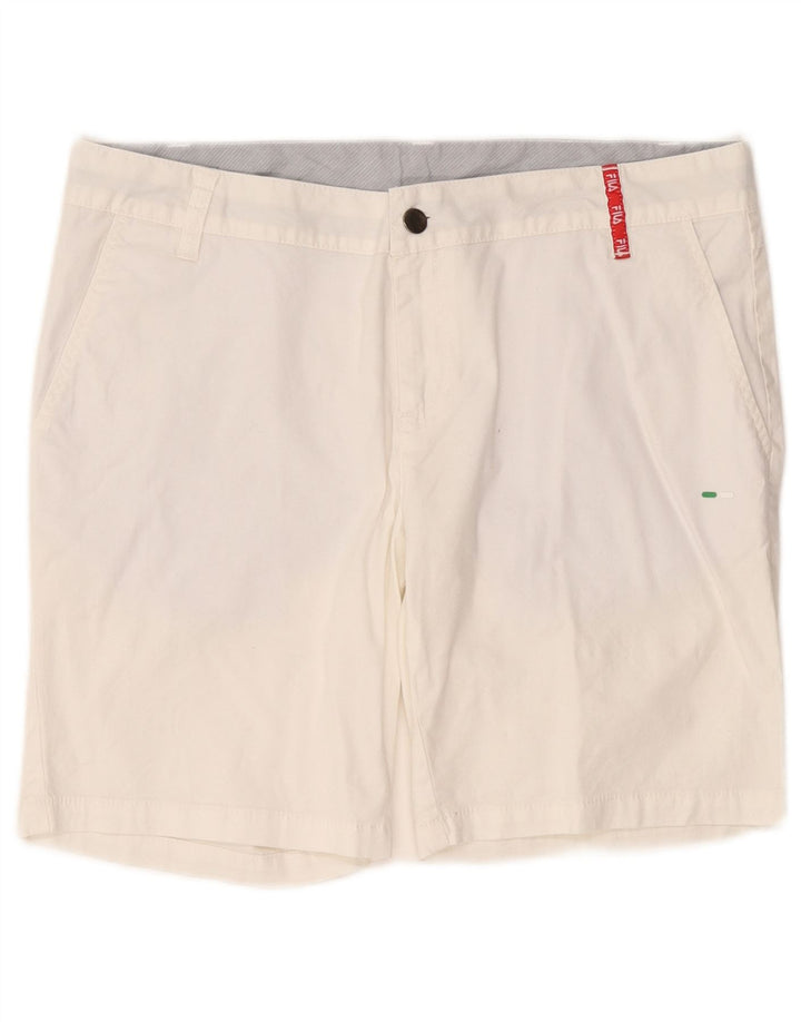 Fila Short Chino Homme Medium W32 Blanc