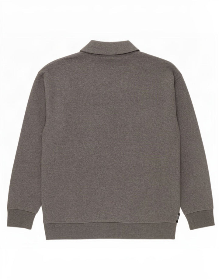 Vans Sweat-shirt graphique à col zippé homme Gris moyen Coton