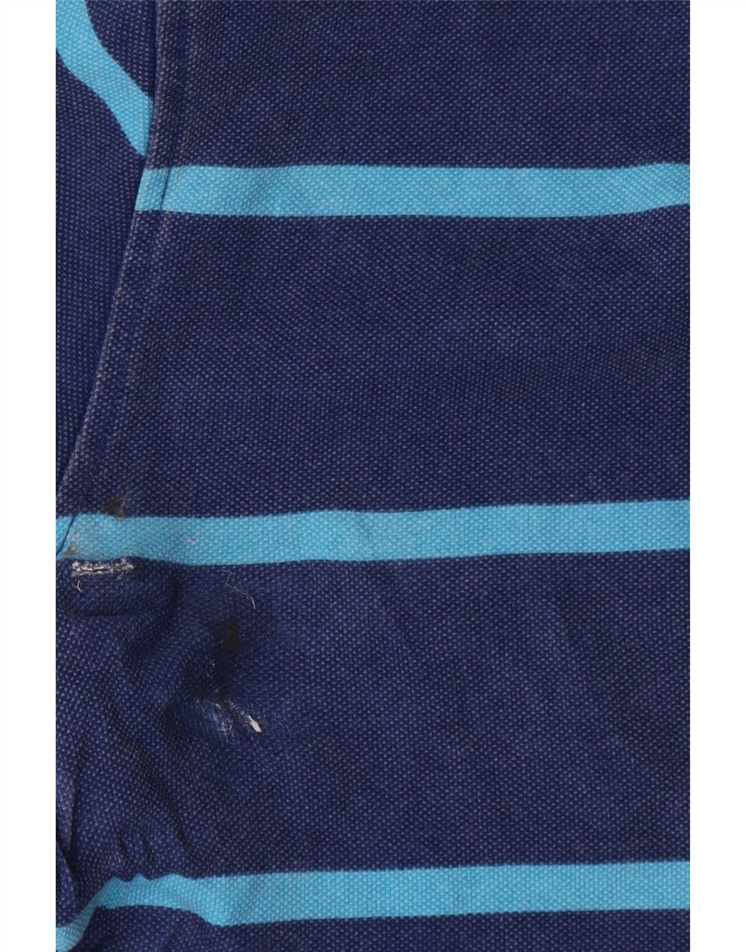 Crew Clothing Sweat-shirt à col zippé pour homme Rayé bleu marine moyen