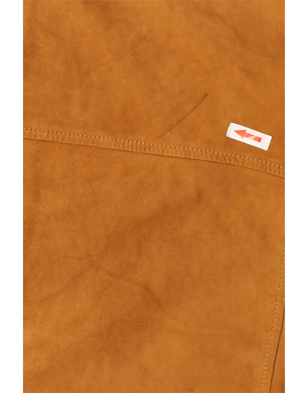 Burton Veste bomber en daim pour homme UK 38 Cuir marron moyen