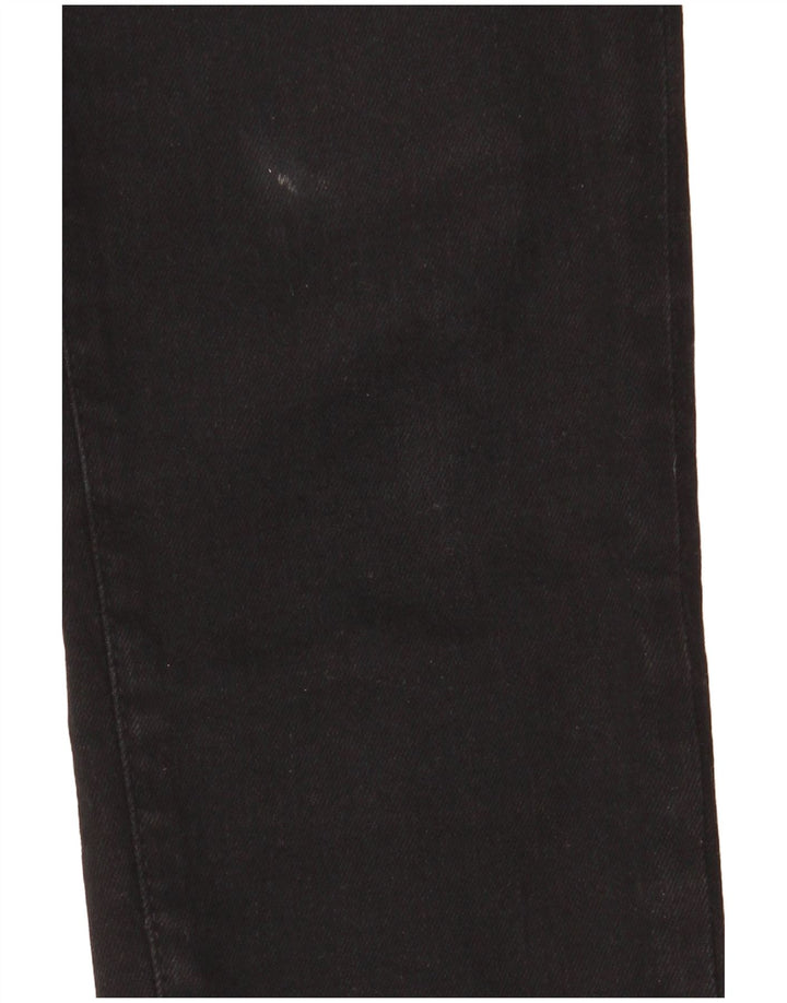 Superdry Jean Skinny Regular W29 L30 Femme Noir Coton