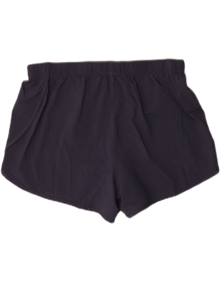 NEW BALANCE Short de sport pour femme UK 16 Large Bleu Marine Polyester