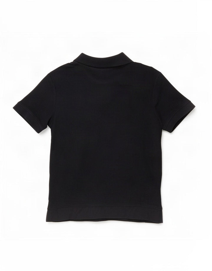 Polo Homme Zara Homme Bleu Marine Moyen Coton