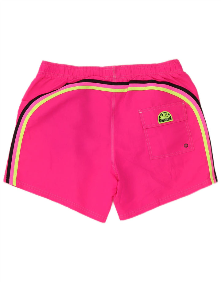 Sundek Short de Bain Homme XL Rose Polyester