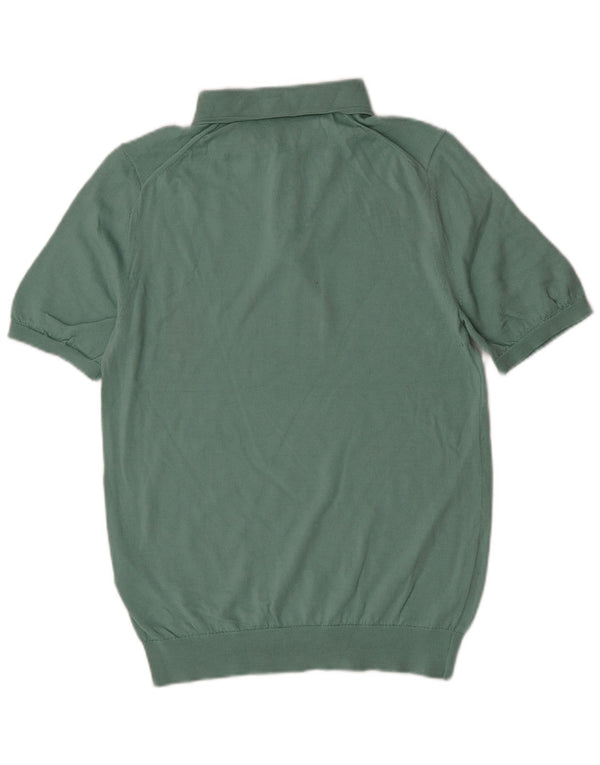 Reiss Polo Homme Laine Vert Moyen