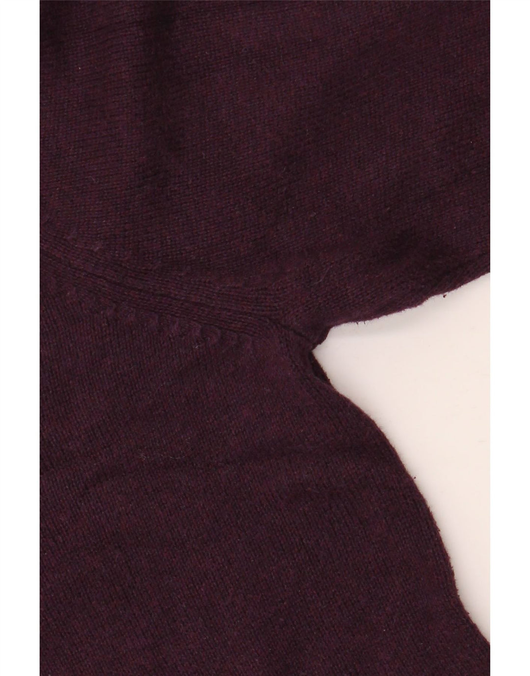 Marks & Spencer Pull col V pour homme en coton marron moyen