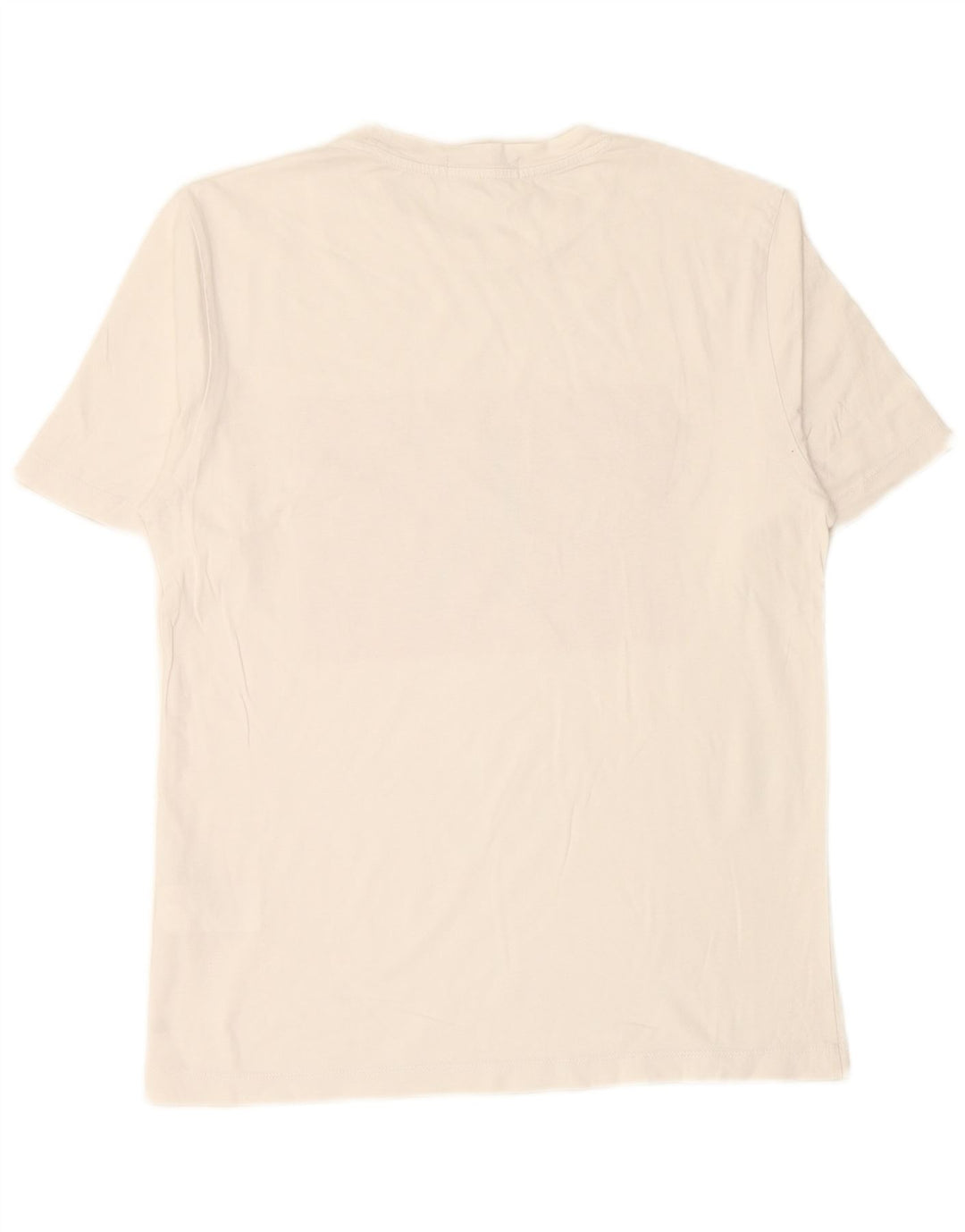 CALVIN KLEIN JEANS T-Shirt Graphique Coupe Regular Homme Blanc Moyen