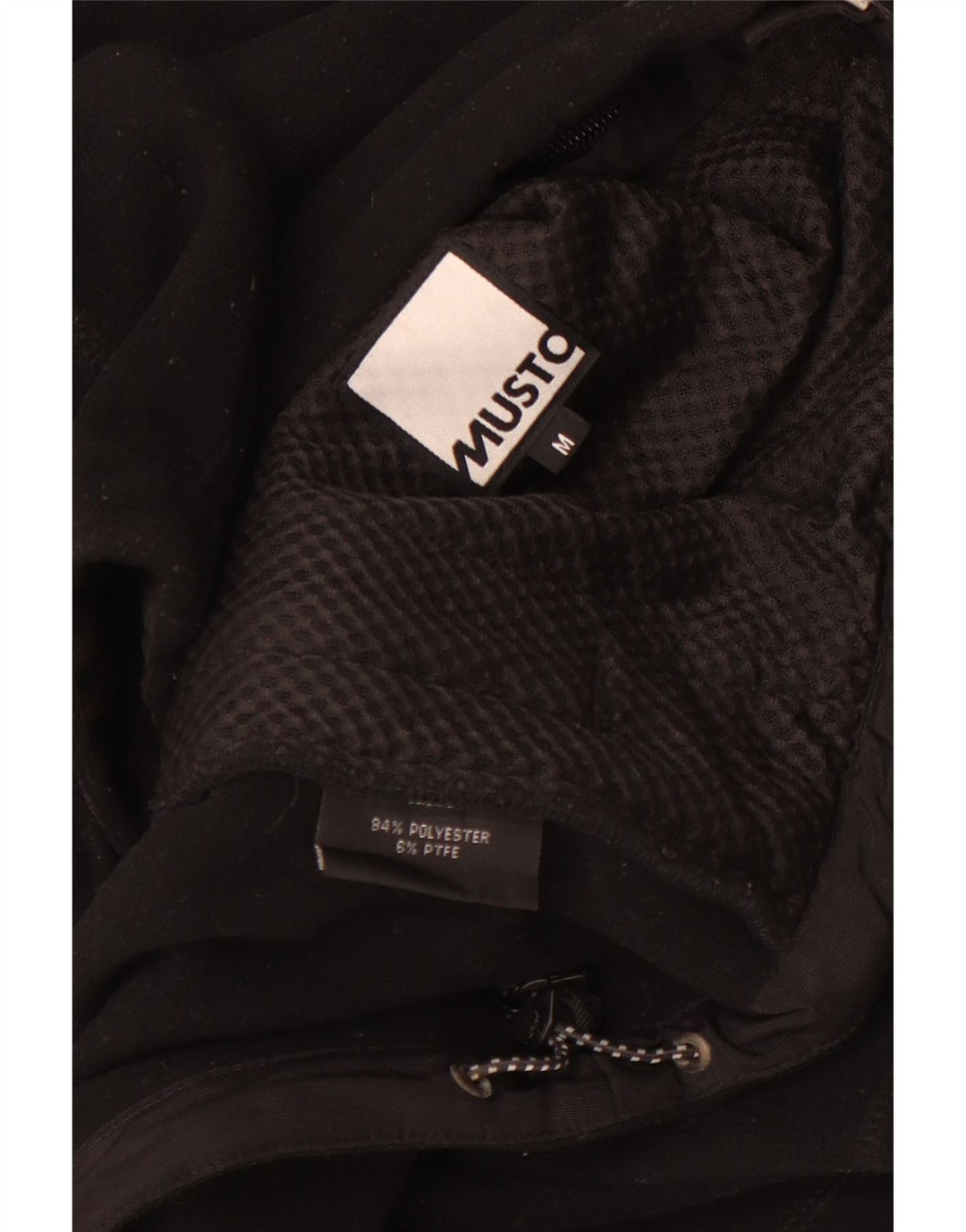 Musto Veste polaire pour homme UK 38 Medium Noir Polyester