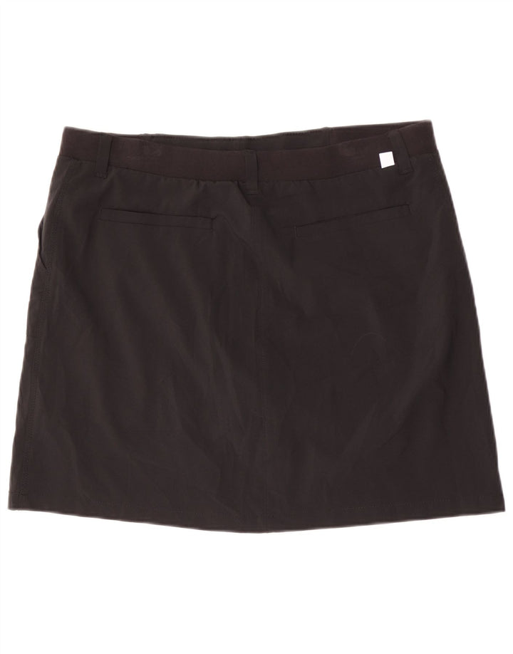 Lee Womens Riders Mini-jupe US 14 XL W36 Noir Polyester