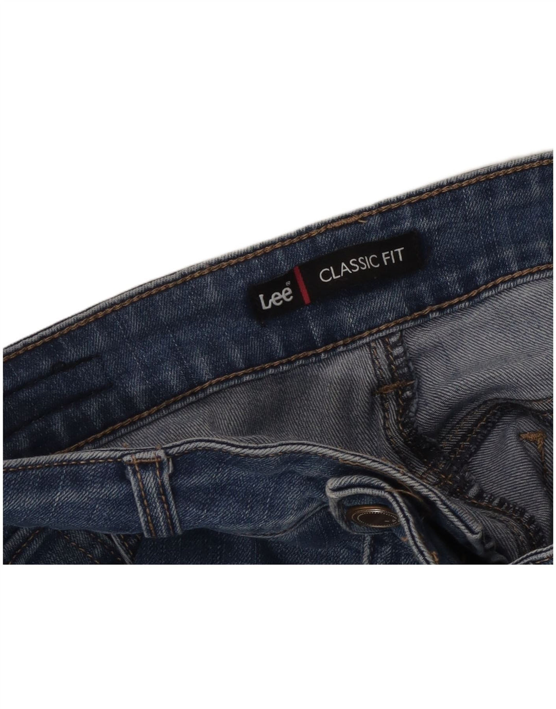 Lee Jean droit coupe classique pour femme W32 L29 Bleu