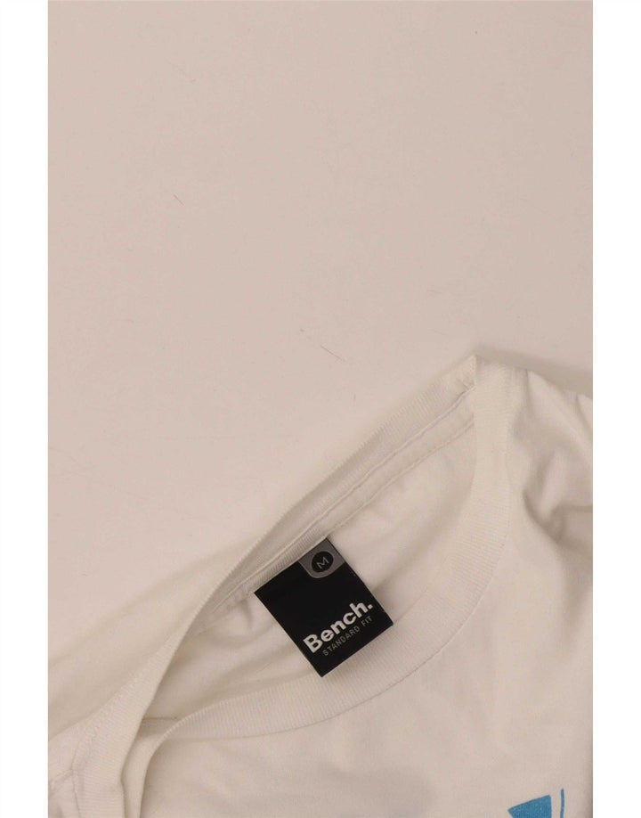 Bench T-Shirt Graphique Homme Blanc Moyen